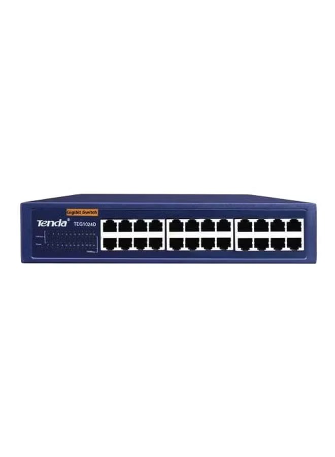 سويتش شبكات تيندا 24 بورت Tenda 24 Port TEG 1024D (استيراد أصلي)