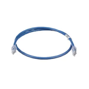 Panduit Cat 6A White/Blue 2m Patch Cord