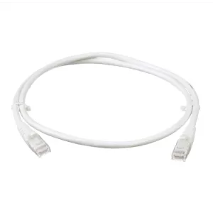 Panduit Cat 6A White/Gray 3m Patch Cord