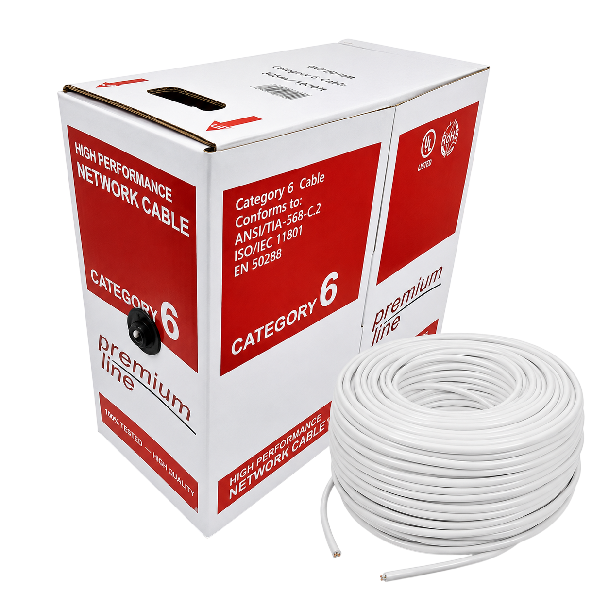 Premium Line Cable Network 305M Network Cable