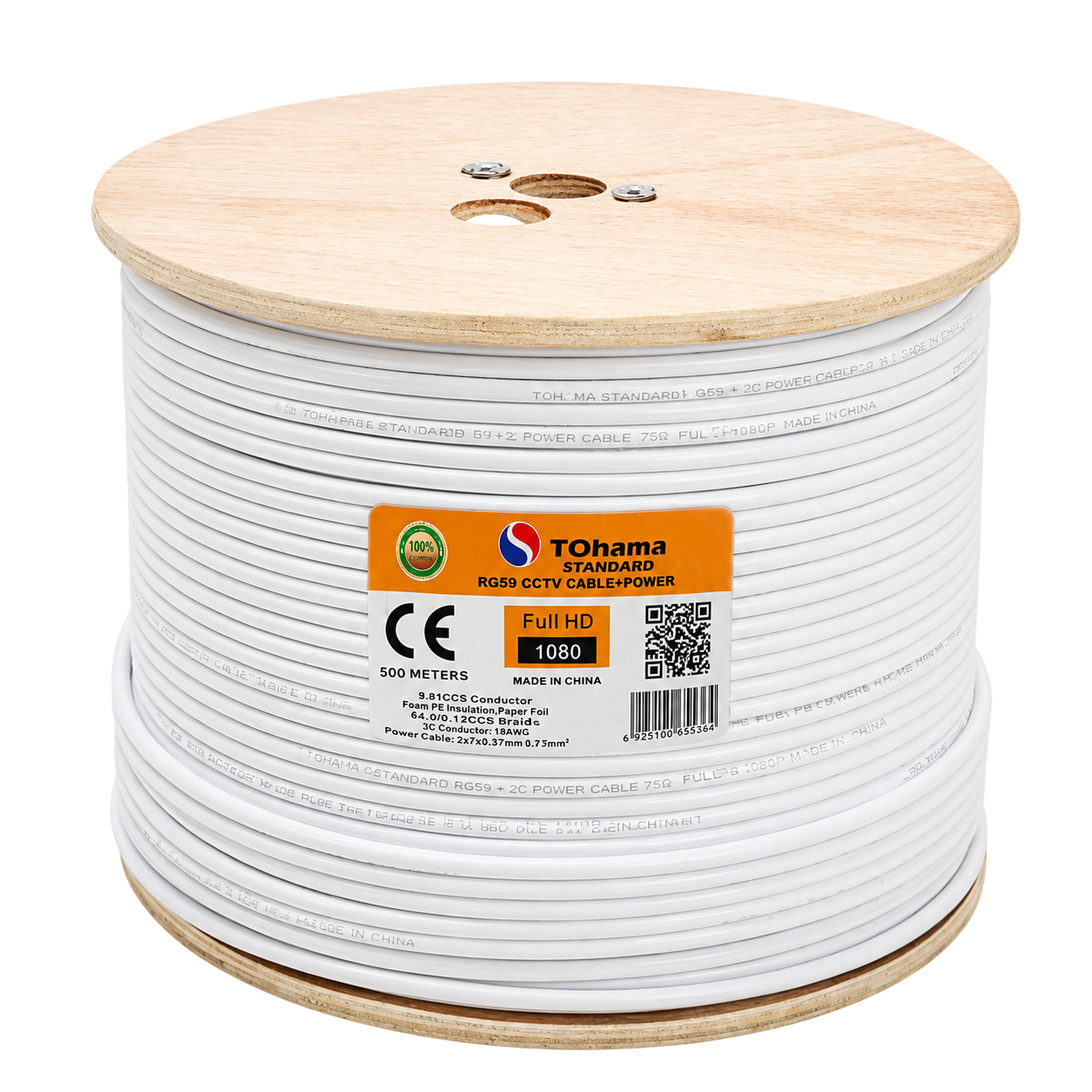 Tohama Cable Power Shield 500M Power Cable