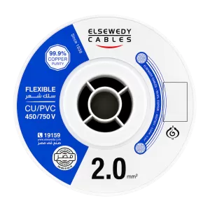 Elswedy 2 Pair (2mm2/t) 100M Telephone Cable