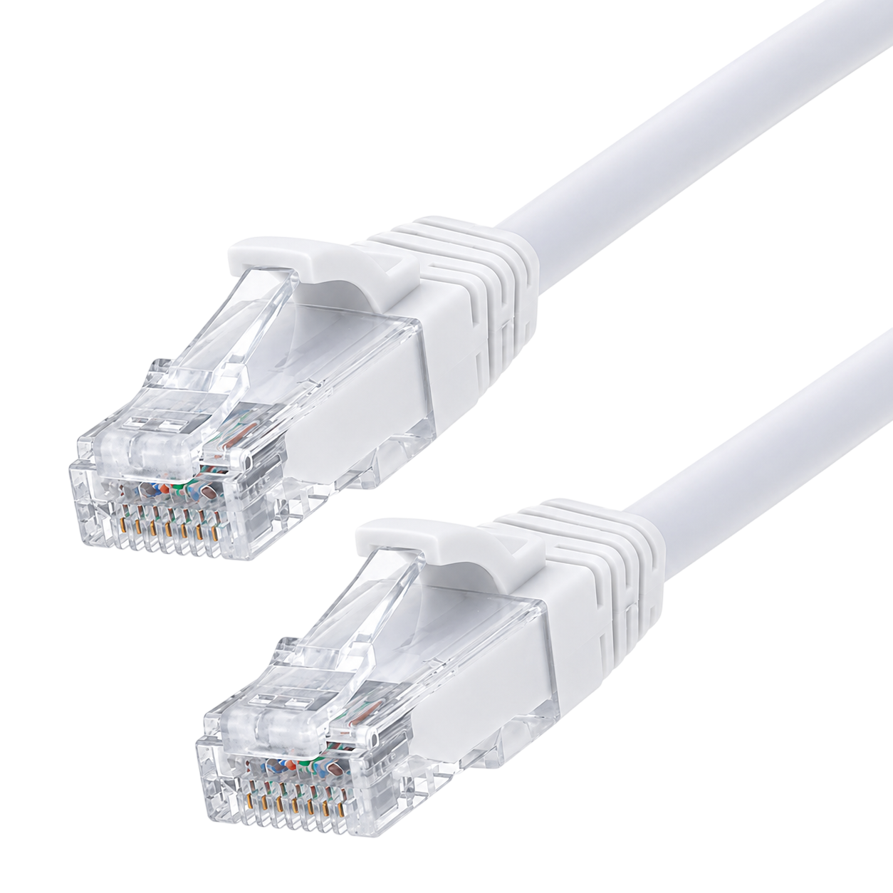 High Quality White 0.5m Patch Cord - 2