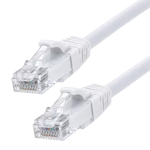 High Quality White 0.5m Patch Cord - Alternate View