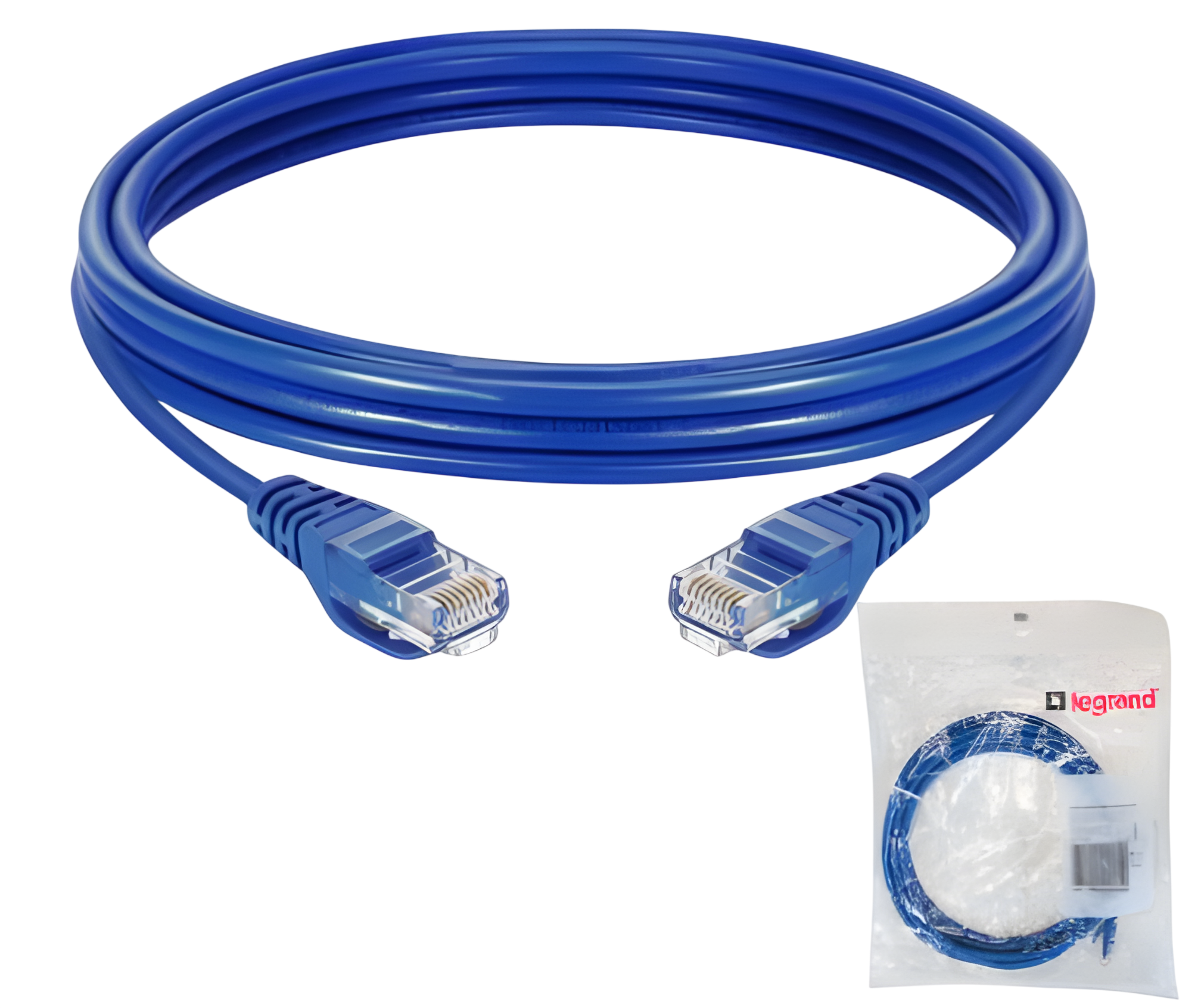 Legrand Blue 0.5m Patch Cord
