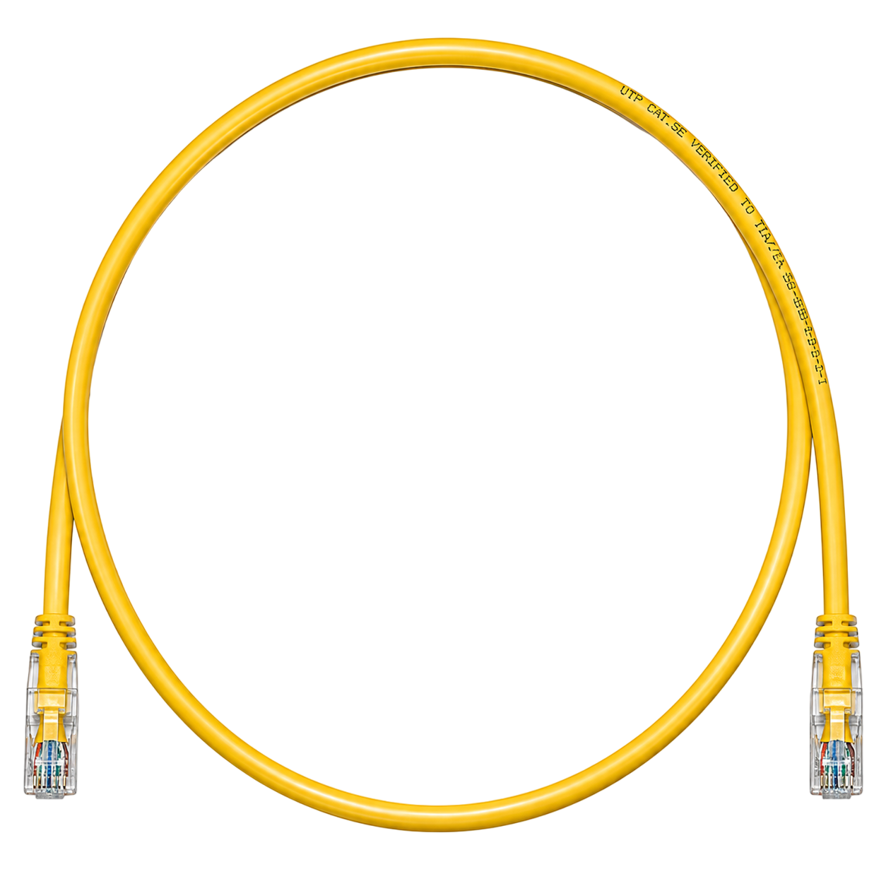 Panduit Yellow/Grey/Red 1m Patch Cord - 2