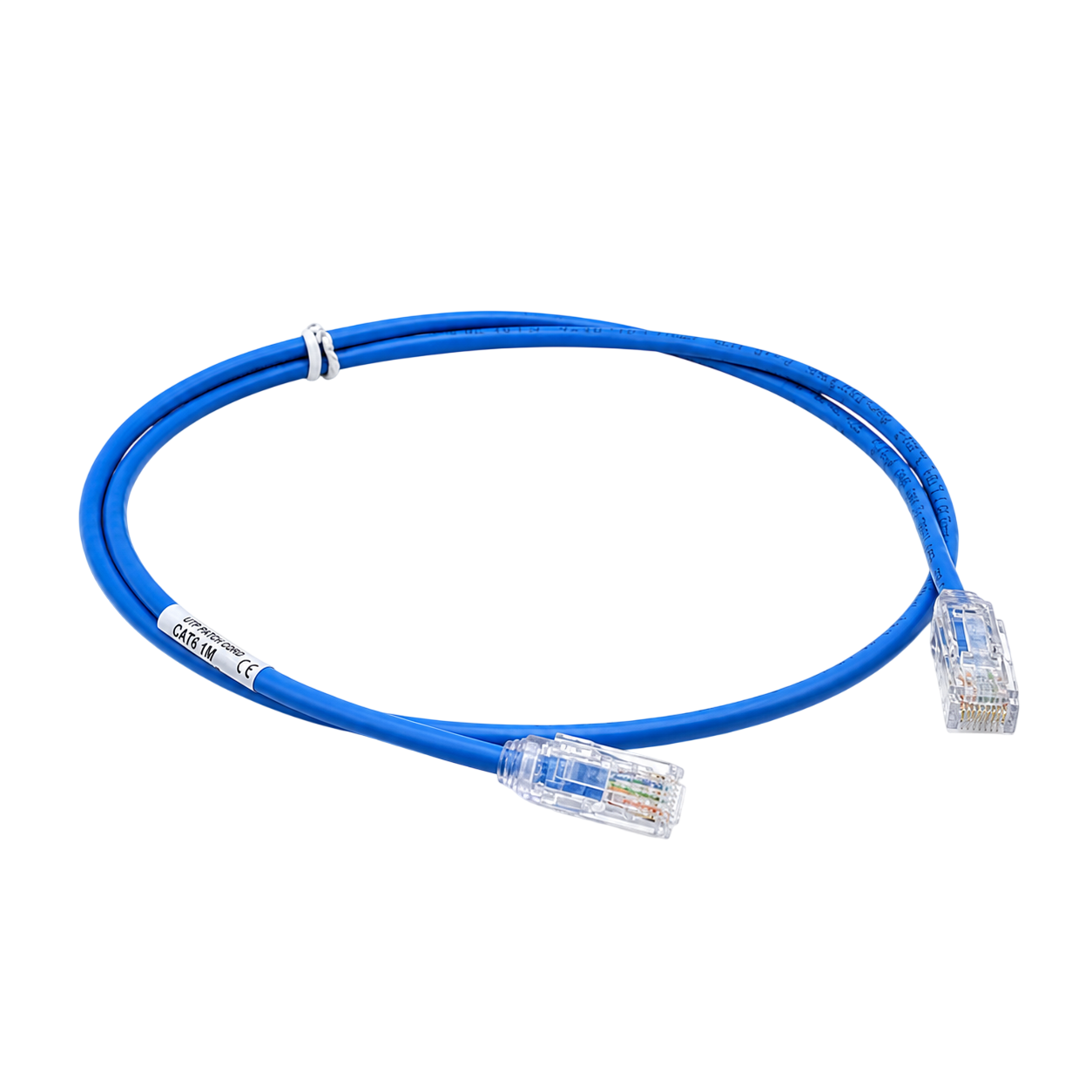 Panduit Cat 6A White/Blue 2m Patch Cord