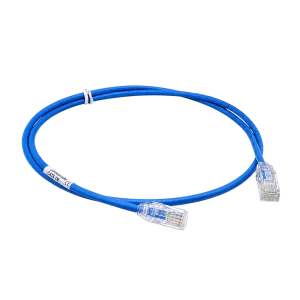 Panduit Cat 6A White/Blue 2m Patch Cord