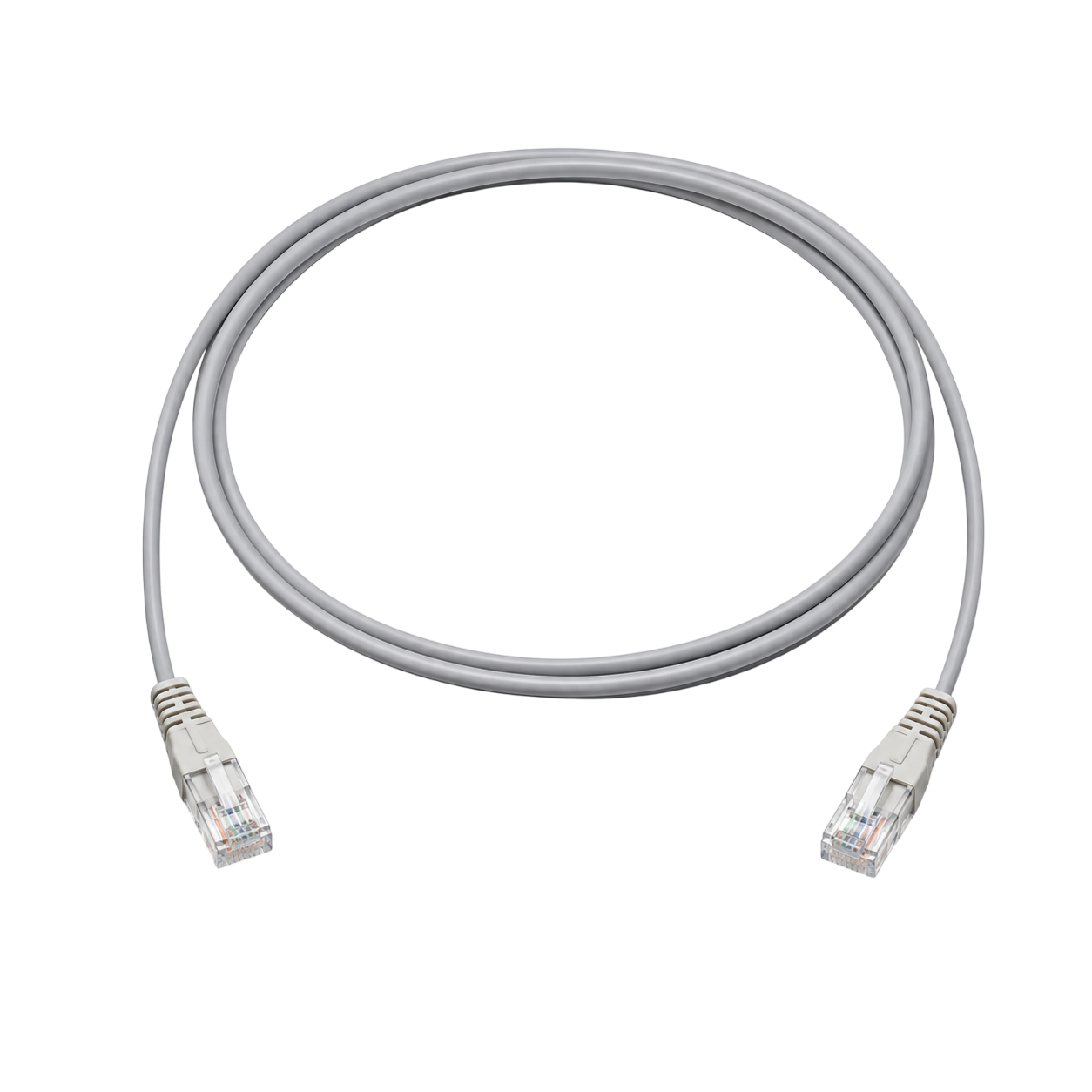 R&M Grey 2m Patch Cord