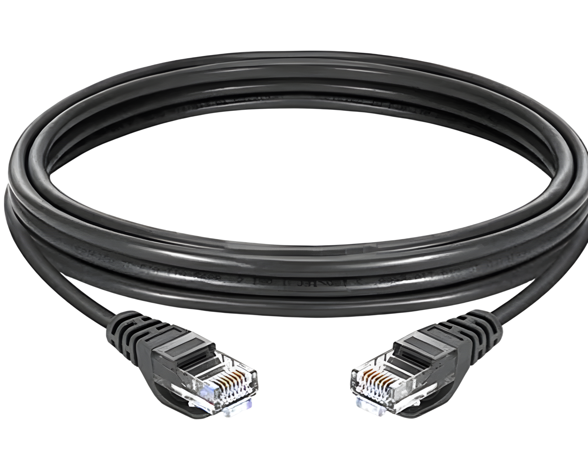Generic Black/Turquoise/Blue/Grey 2m Patch Cord