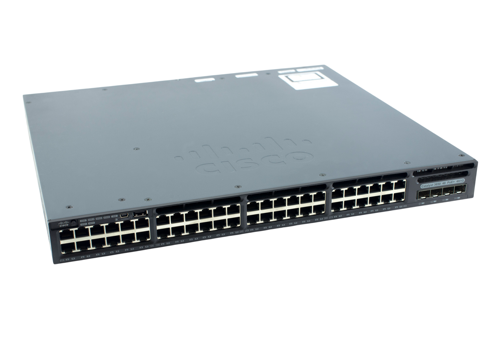 Cisco 3650 48 PoE 4*1G Network Switch (Original Imported)