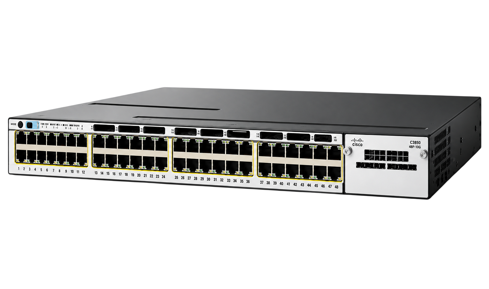 Cisco Catalyst C3850-48P-10G Network Switch (Original Imported)