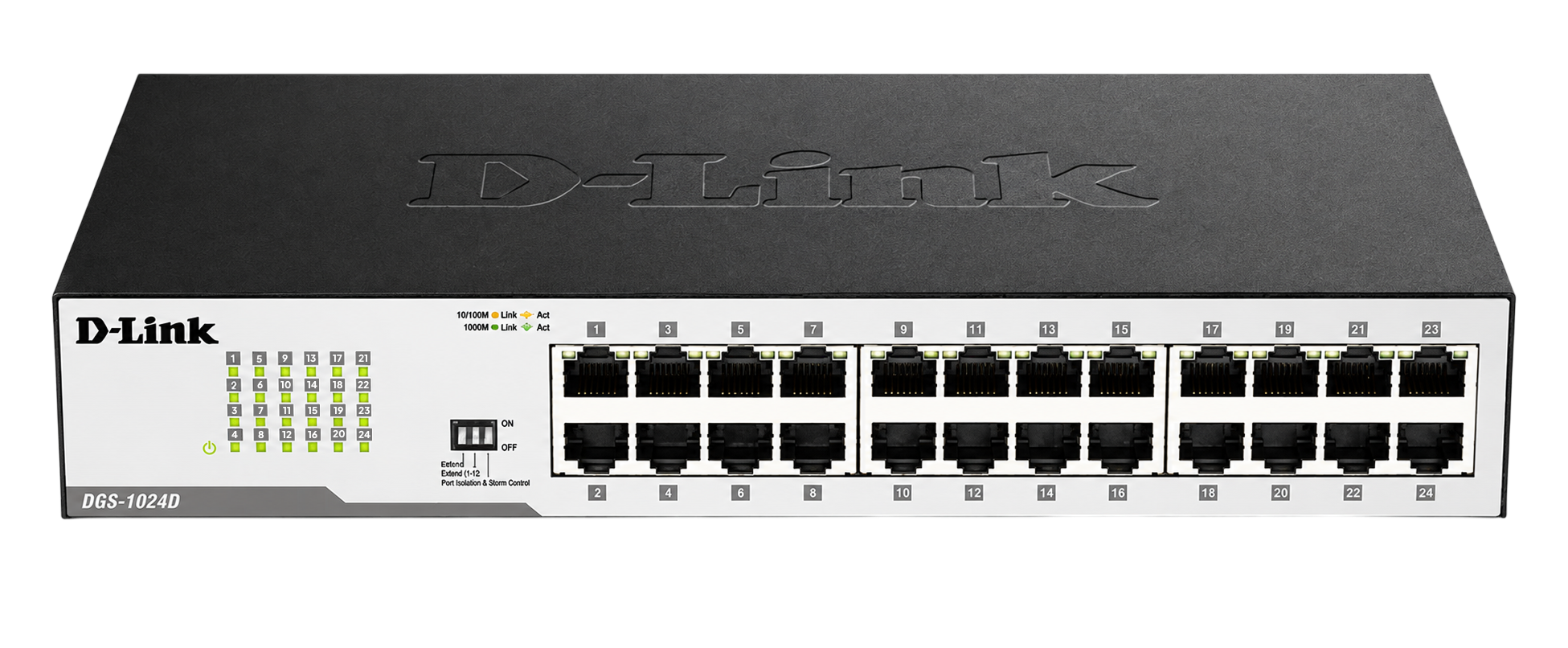 D-Link DGS-1024D 10/100/1000 Network Switch (New)