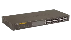 D-Link DES-1024R+ Network Switch (Original Imported) - Alternate View