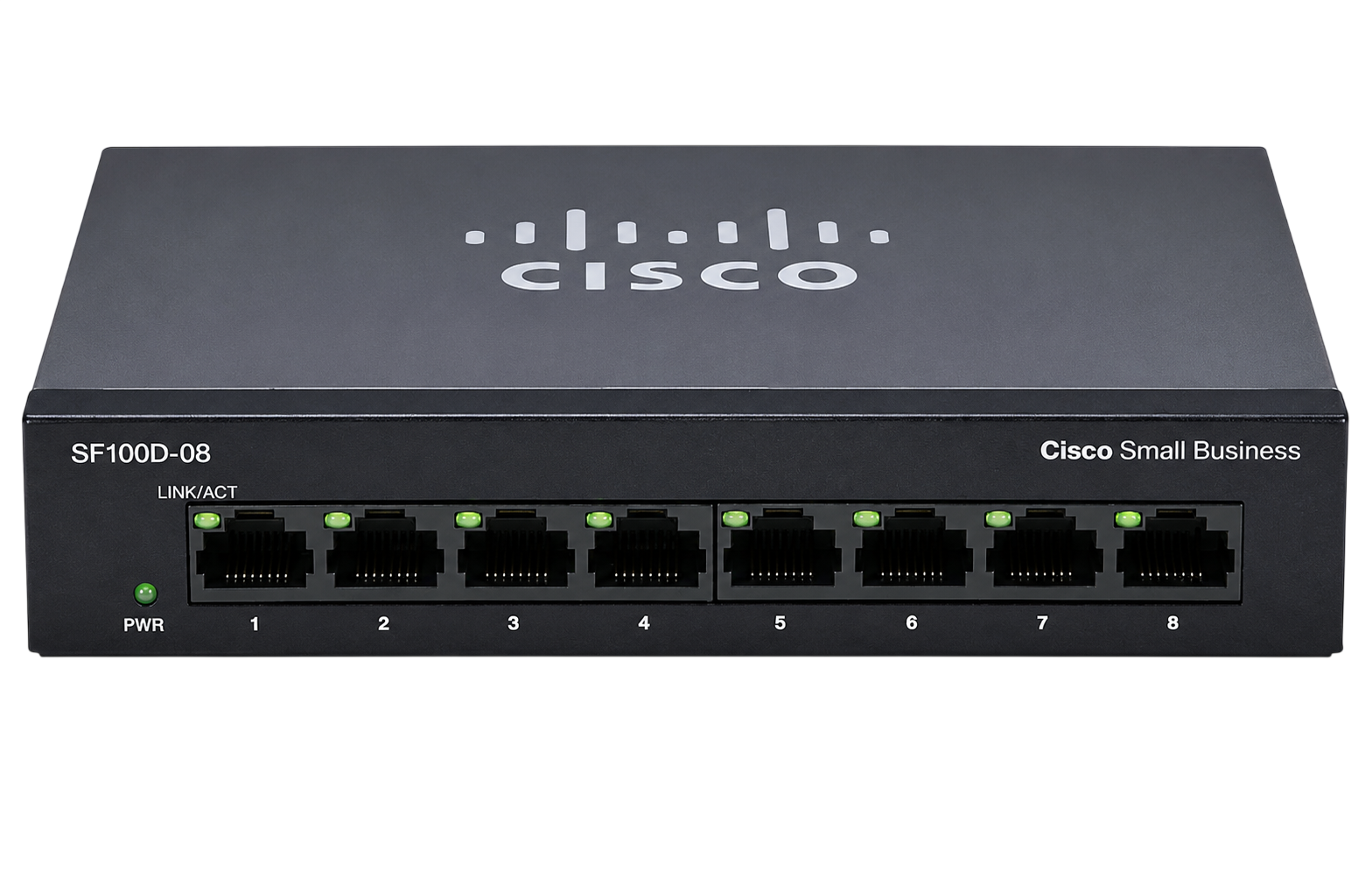 Cisco 8-Port SF100D-08 10/100 Network Switch (Original Imported)