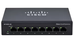 Cisco 8-Port SF100D-08 10/100 Network Switch (Original Imported)