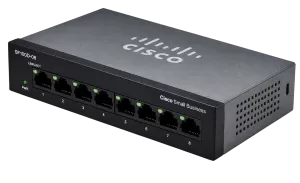 Cisco 8-Port SF100D-08 10/100 Network Switch (Original Imported) - Alternate View