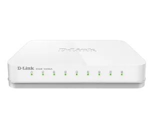 D-Link DGS-1008A 10/100/1000 Network Switch (New)
