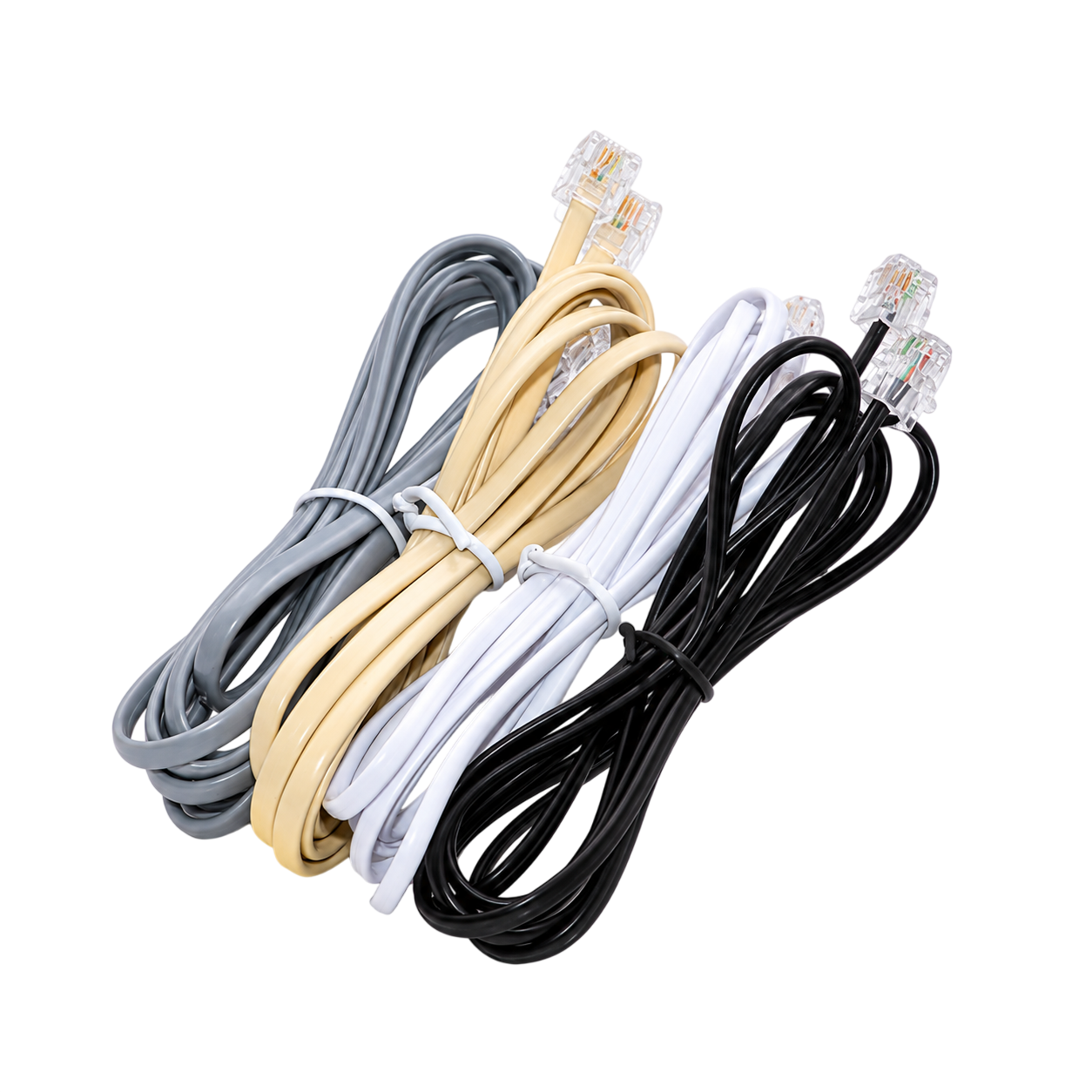 RJ11 Telephone Patch Cord 1m-2pair